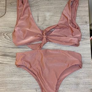 Kira Swim High Waisted Bikini - size XS